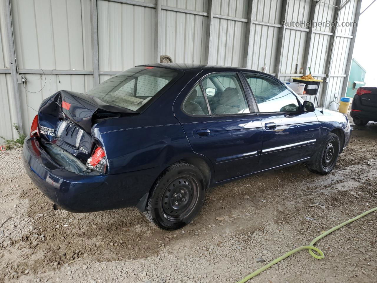 2005 Nissan Sentra 1.8 Синий vin: 3N1CB51D35L467741