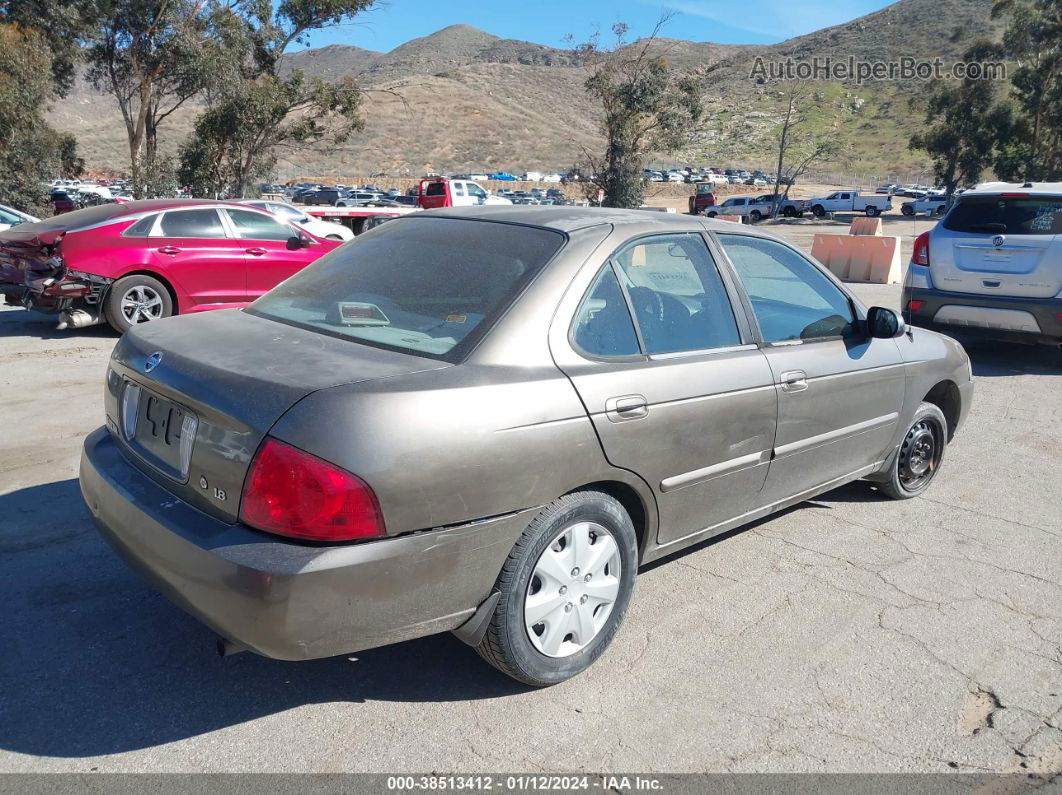 2005 Nissan Sentra 1.8 Dark Brown vin: 3N1CB51D35L485608