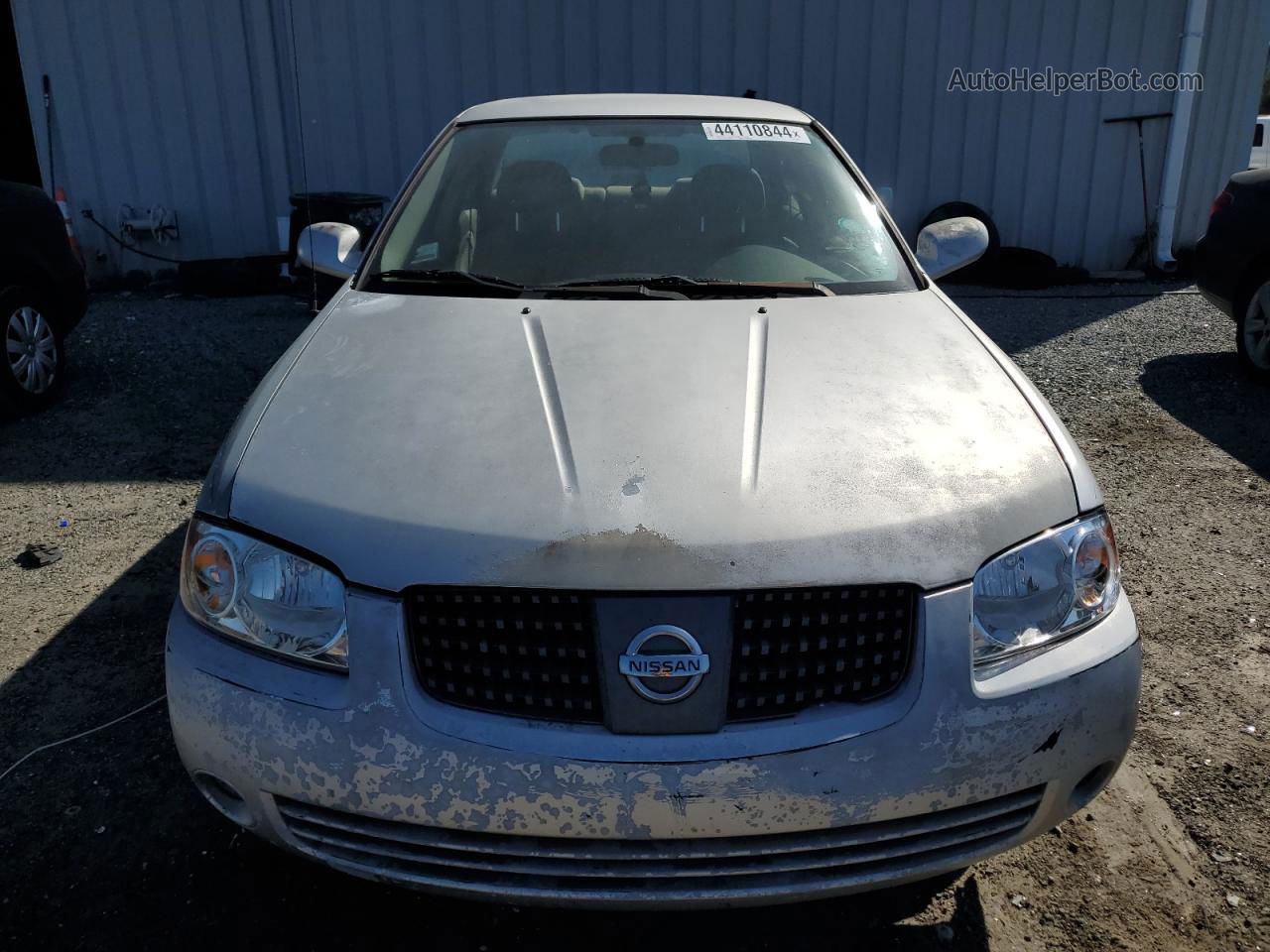 2005 Nissan Sentra 1.8 Серебряный vin: 3N1CB51D35L529347