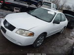 2005 Nissan Sentra 1.8s White vin: 3N1CB51D35L546391