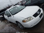 2005 Nissan Sentra 1.8s White vin: 3N1CB51D35L546391