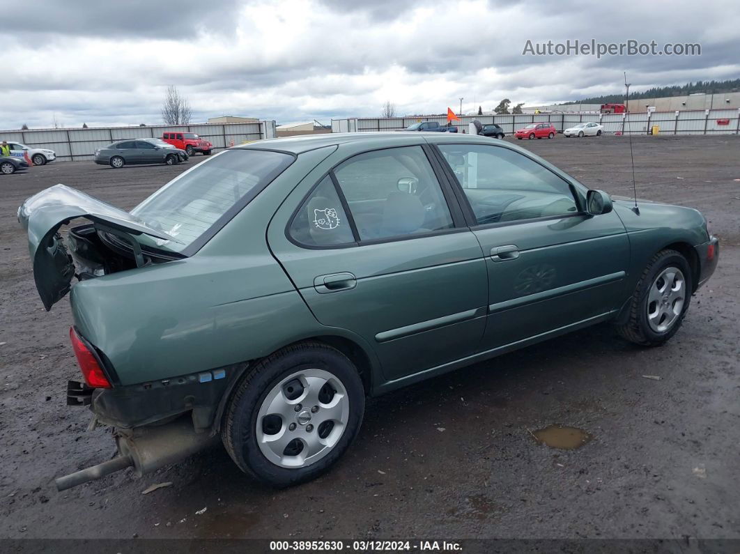 2005 Nissan Sentra 1.8s Green vin: 3N1CB51D35L552420