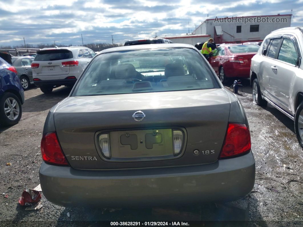 2005 Nissan Sentra 1.8s Gray vin: 3N1CB51D35L567323