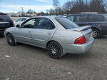 2005 Nissan Sentra 1.8 Silver vin: 3N1CB51D35L589631