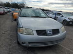 2005 Nissan Sentra 1.8 Silver vin: 3N1CB51D35L589631