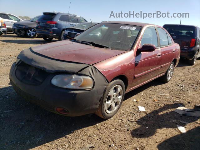 2005 Nissan Sentra 1.8 Red vin: 3N1CB51D45L462483