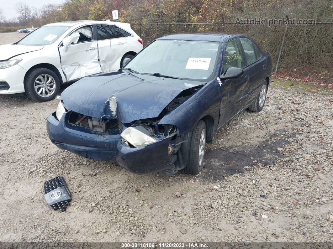 2005 Nissan Sentra 1.8 Blue vin: 3N1CB51D45L513237