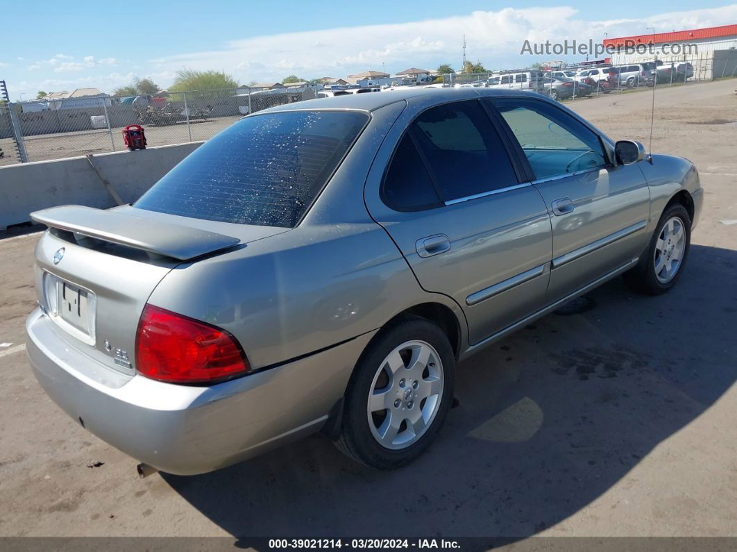 2005 Nissan Sentra 1.8s Серый vin: 3N1CB51D45L568805