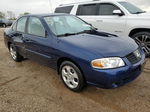 2005 Nissan Sentra 1.8 Blue vin: 3N1CB51D45L572904