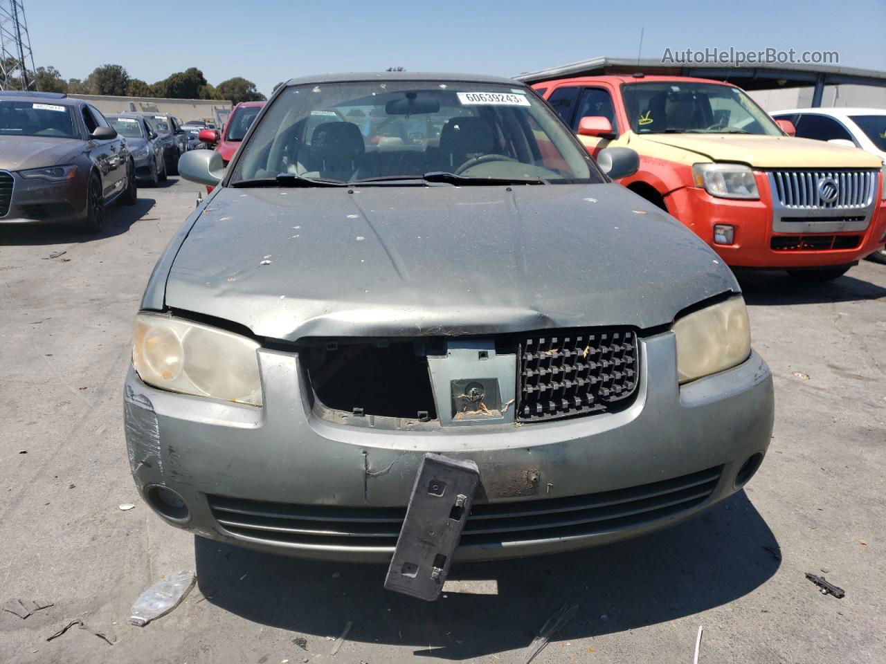 2005 Nissan Sentra 1.8 Gray vin: 3N1CB51D55L470060