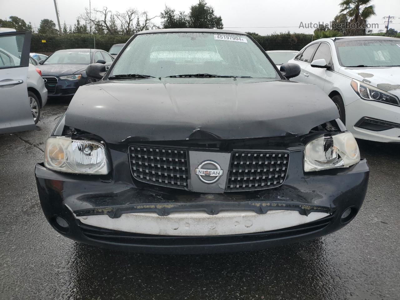 2005 Nissan Sentra 1.8 Black vin: 3N1CB51D55L519029