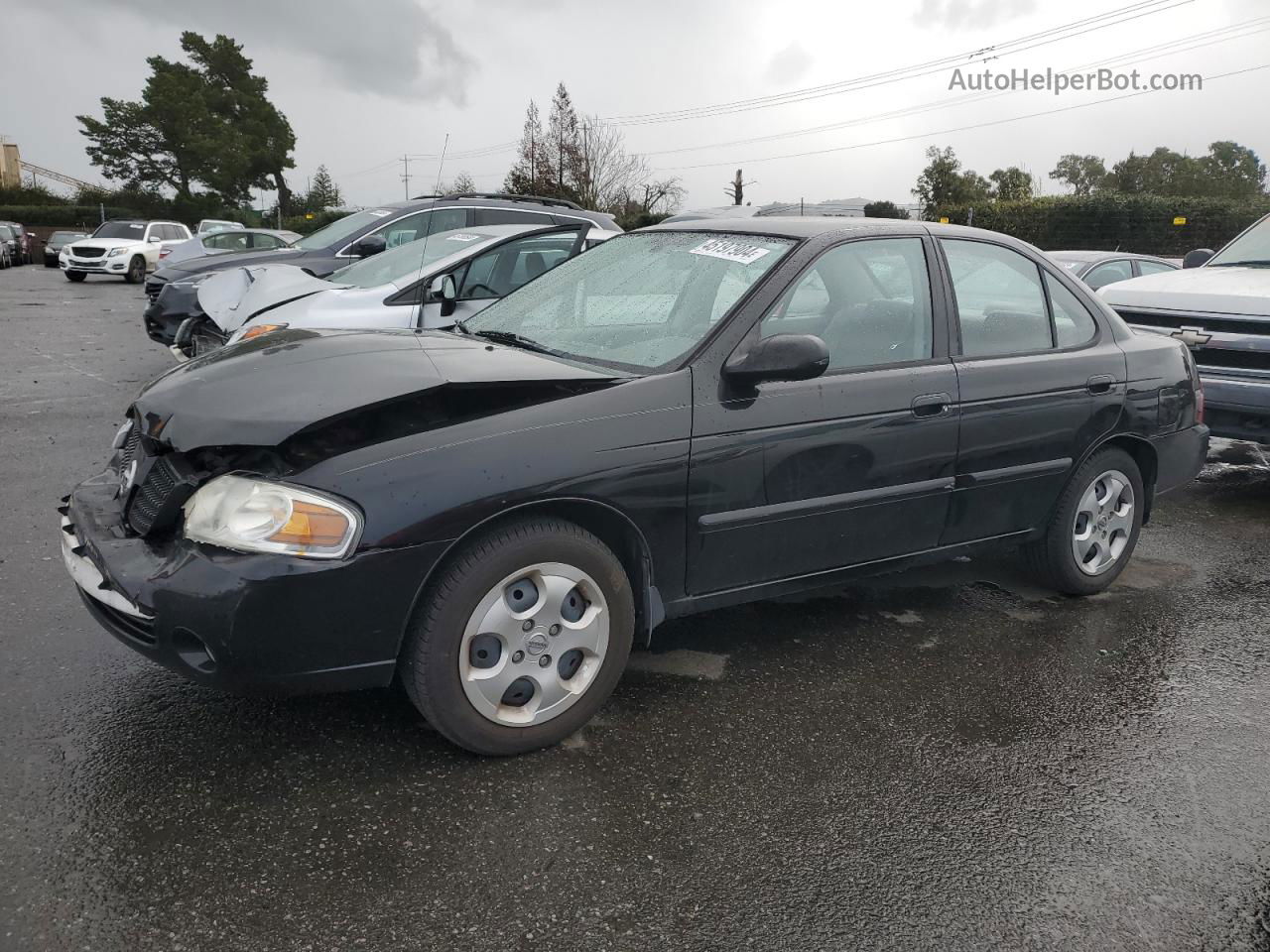 2005 Nissan Sentra 1.8 Black vin: 3N1CB51D55L519029