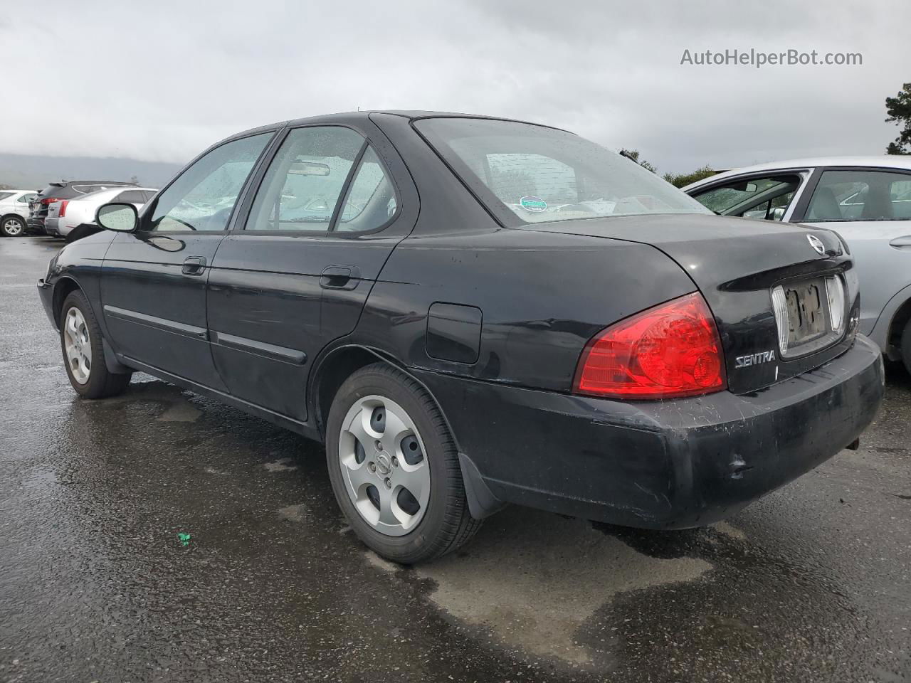 2005 Nissan Sentra 1.8 Черный vin: 3N1CB51D55L519029