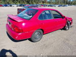 2005 Nissan Sentra 1.8 S Red vin: 3N1CB51D55L526918