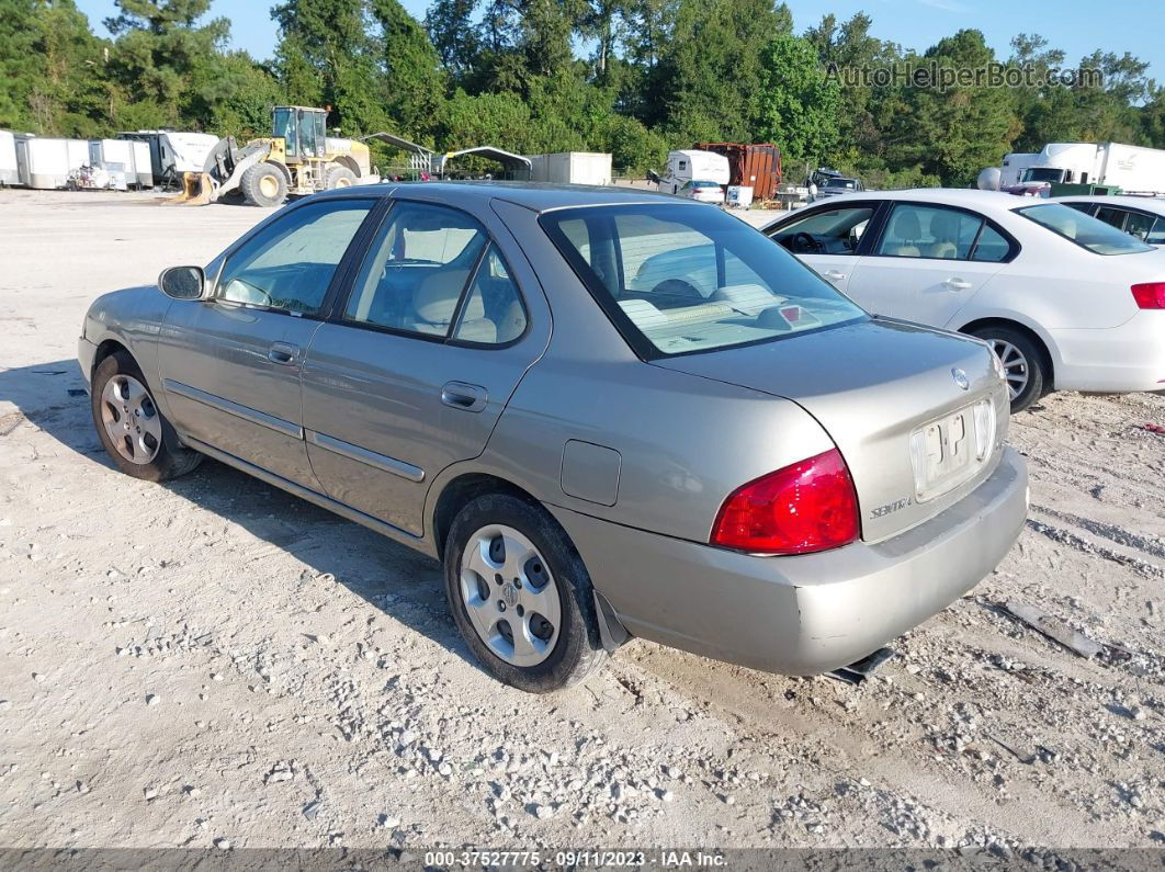 2005 Nissan Sentra 1.8 S Коричневый vin: 3N1CB51D55L536221