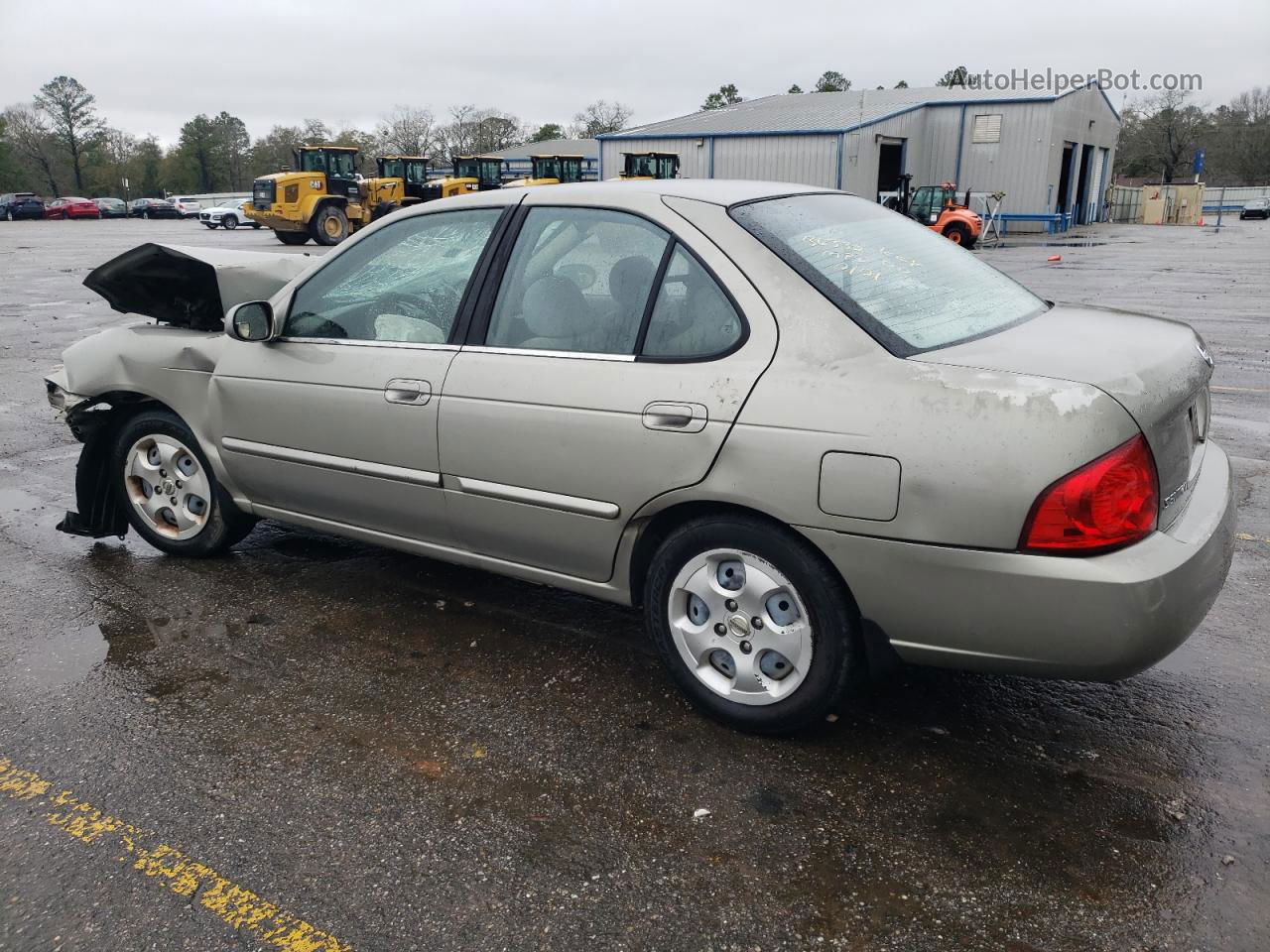 2005 Nissan Sentra 1.8 Бежевый vin: 3N1CB51D55L572183