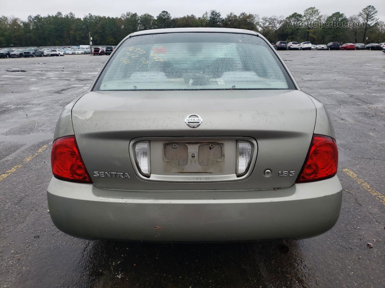 2005 Nissan Sentra 1.8 Бежевый vin: 3N1CB51D55L572183