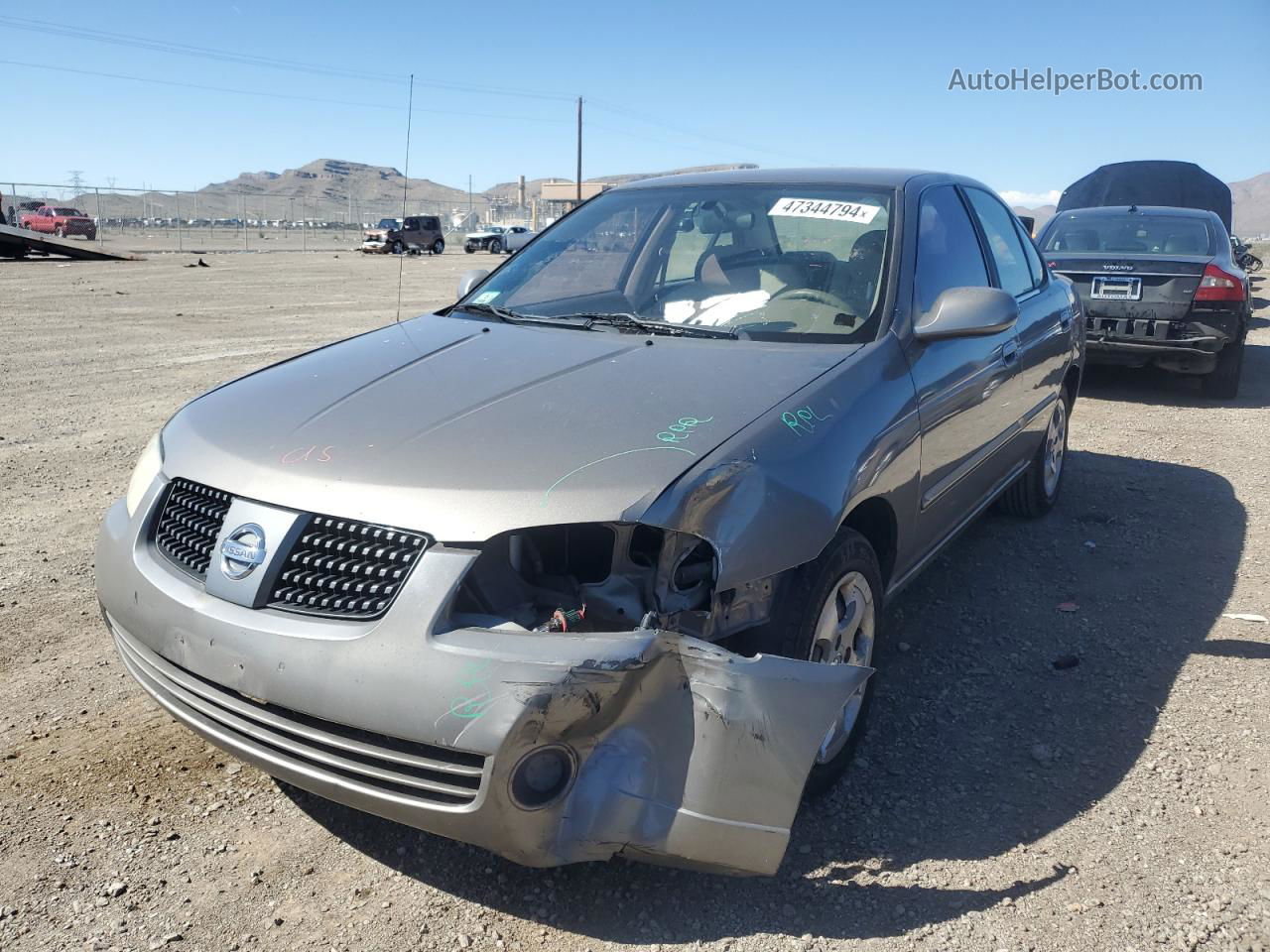 2005 Nissan Sentra 1.8 Желто-коричневый vin: 3N1CB51D55L578470