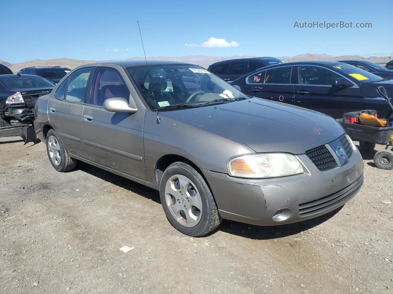 2005 Nissan Sentra 1.8 Tan vin: 3N1CB51D55L578470