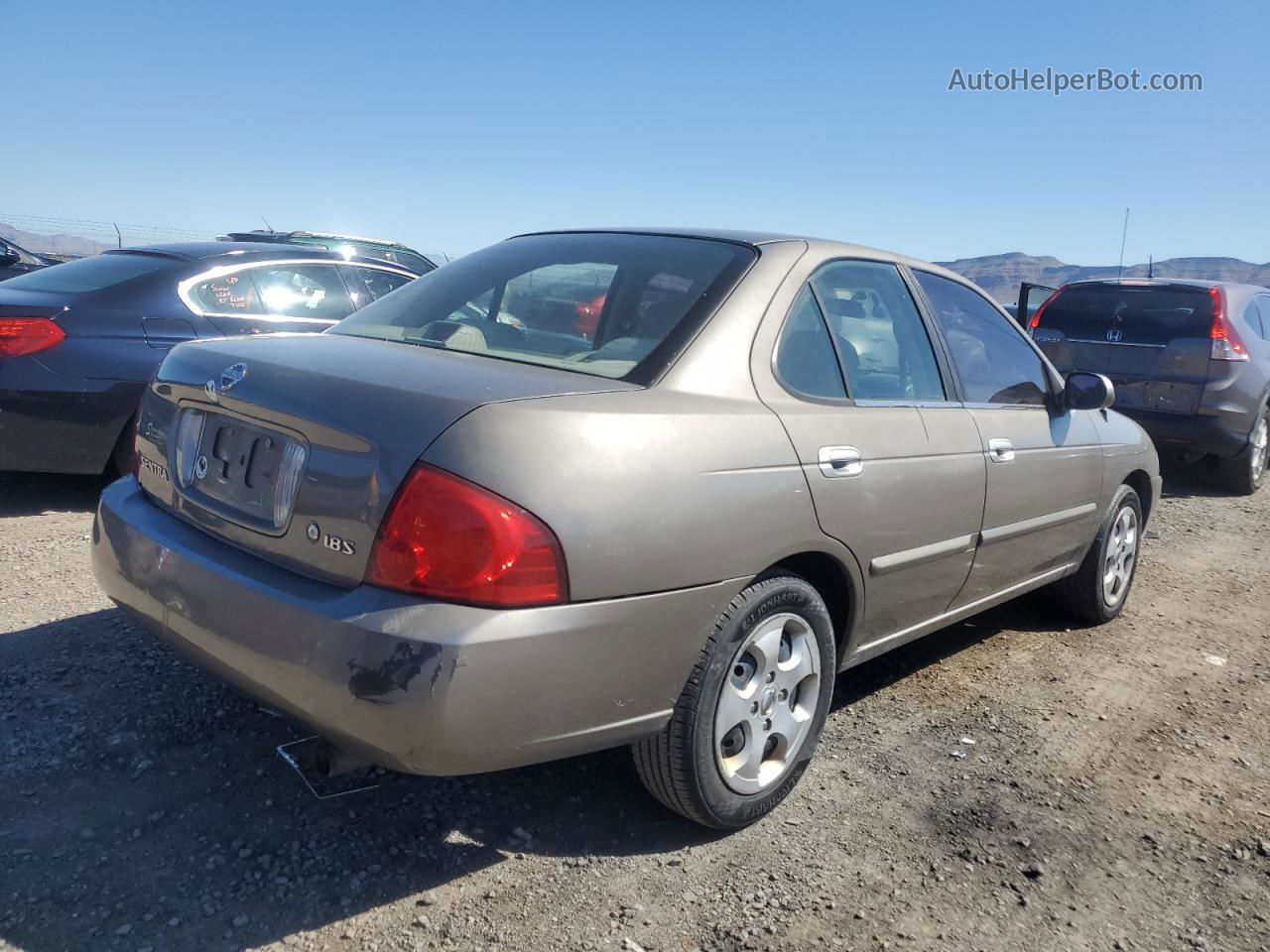 2005 Nissan Sentra 1.8 Tan vin: 3N1CB51D55L578470