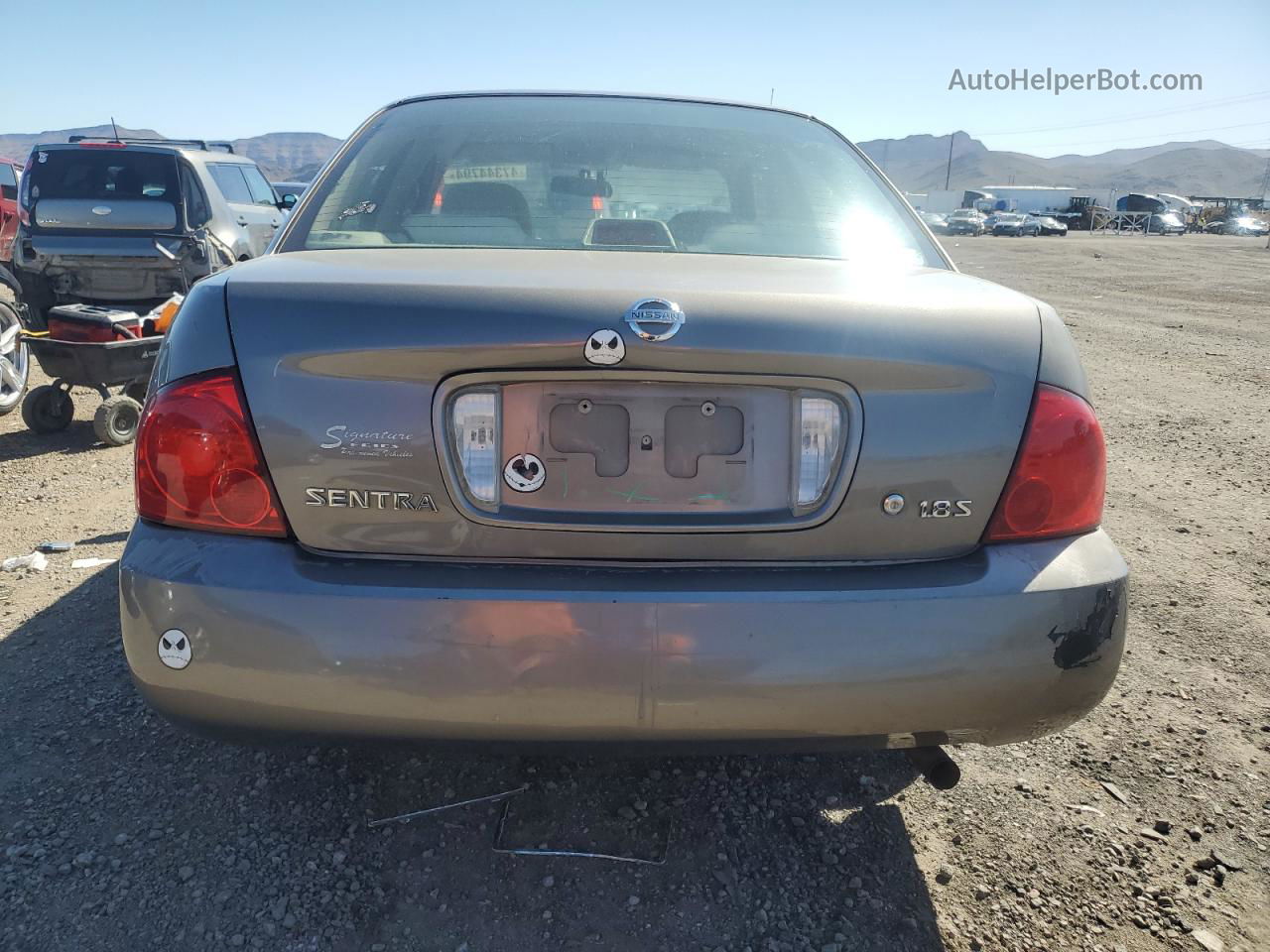 2005 Nissan Sentra 1.8 Tan vin: 3N1CB51D55L578470