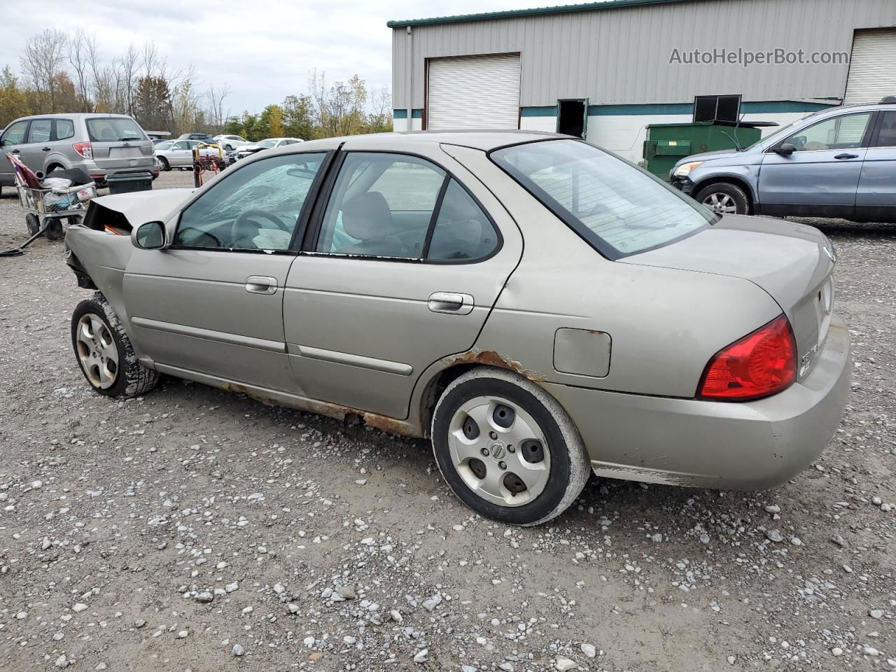 2005 Nissan Sentra 1.8 Beige vin: 3N1CB51D55L593776