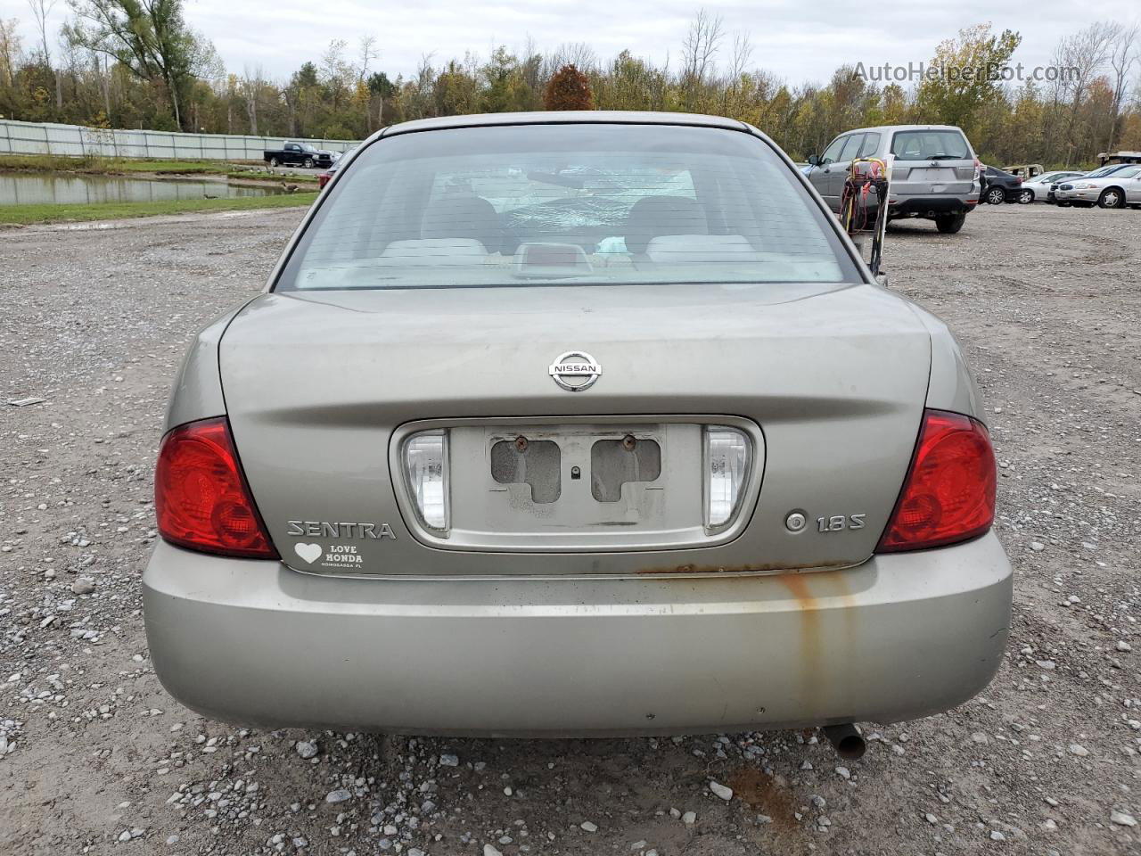 2005 Nissan Sentra 1.8 Beige vin: 3N1CB51D55L593776