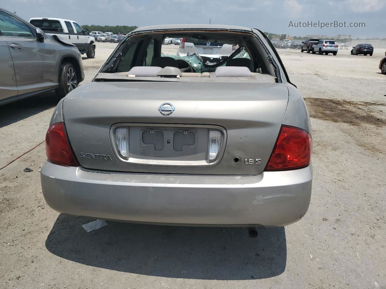 2005 Nissan Sentra 1.8 Tan vin: 3N1CB51D55L595172