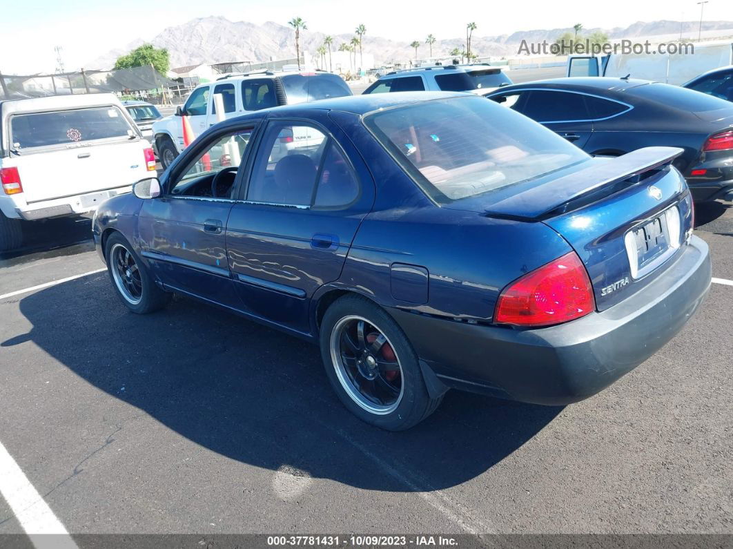 2005 Nissan Sentra 1.8 S Blue vin: 3N1CB51D65L466258