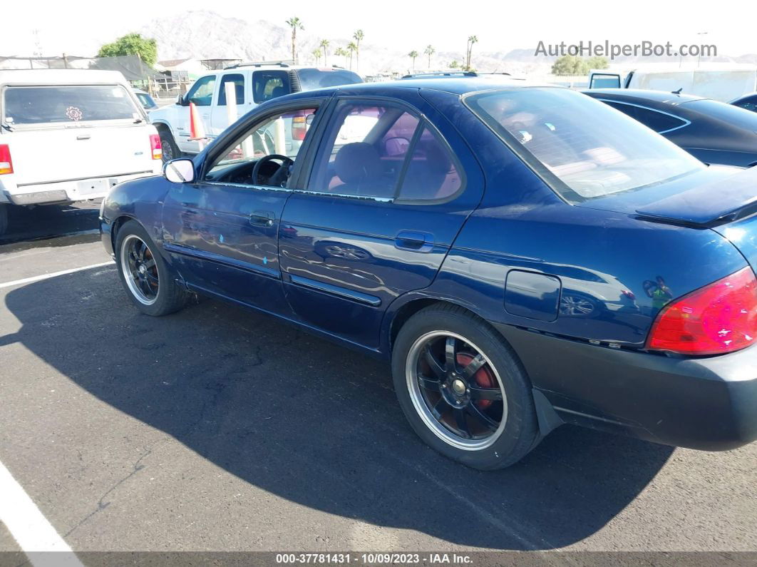 2005 Nissan Sentra 1.8 S Blue vin: 3N1CB51D65L466258