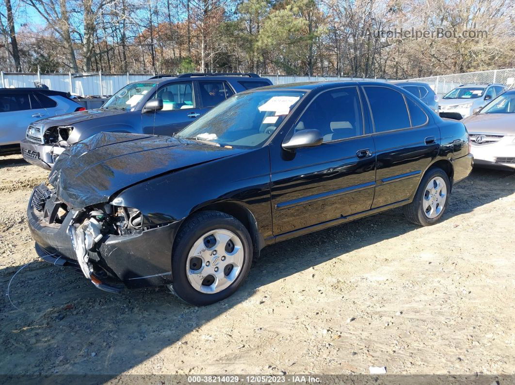 2005 Nissan Sentra 1.8 Black vin: 3N1CB51D65L475011