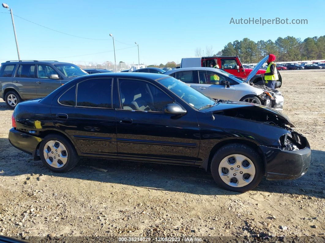 2005 Nissan Sentra 1.8 Black vin: 3N1CB51D65L475011