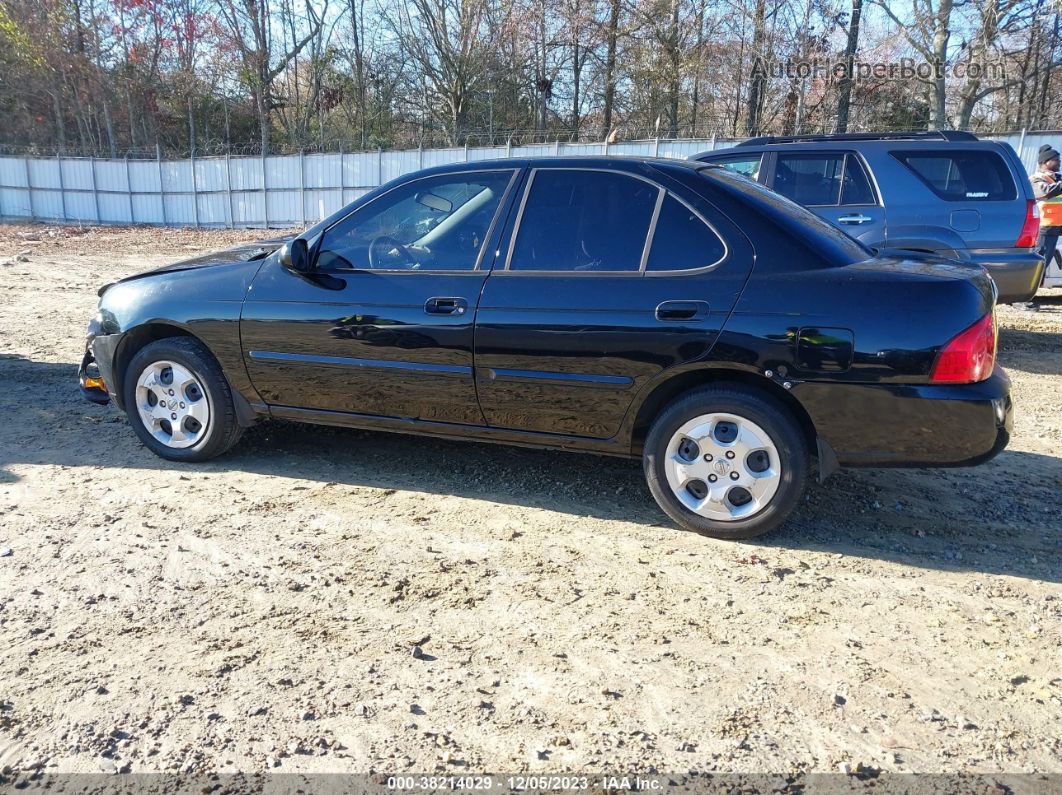 2005 Nissan Sentra 1.8 Black vin: 3N1CB51D65L475011