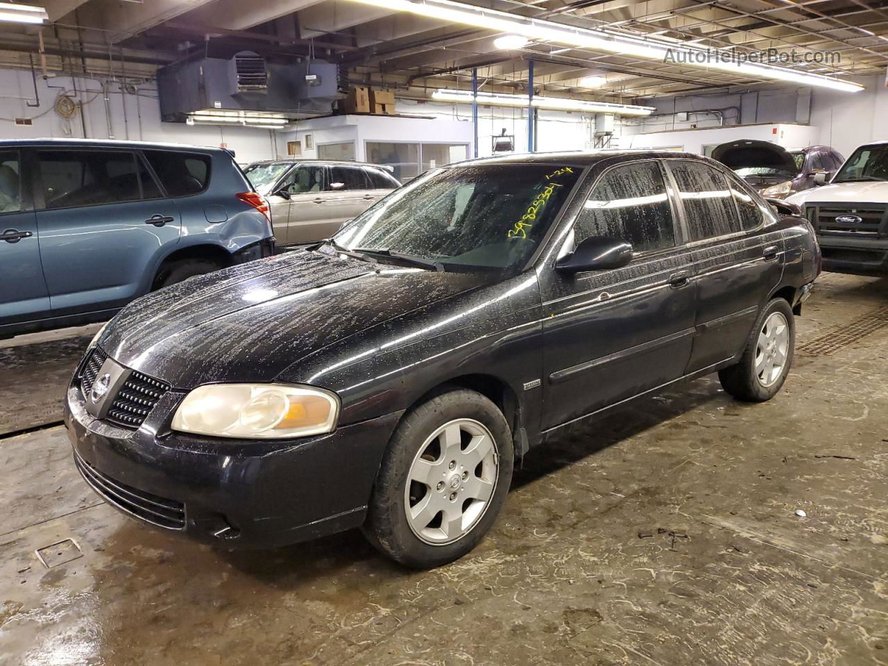 2005 Nissan Sentra 1.8 Black vin: 3N1CB51D65L484968