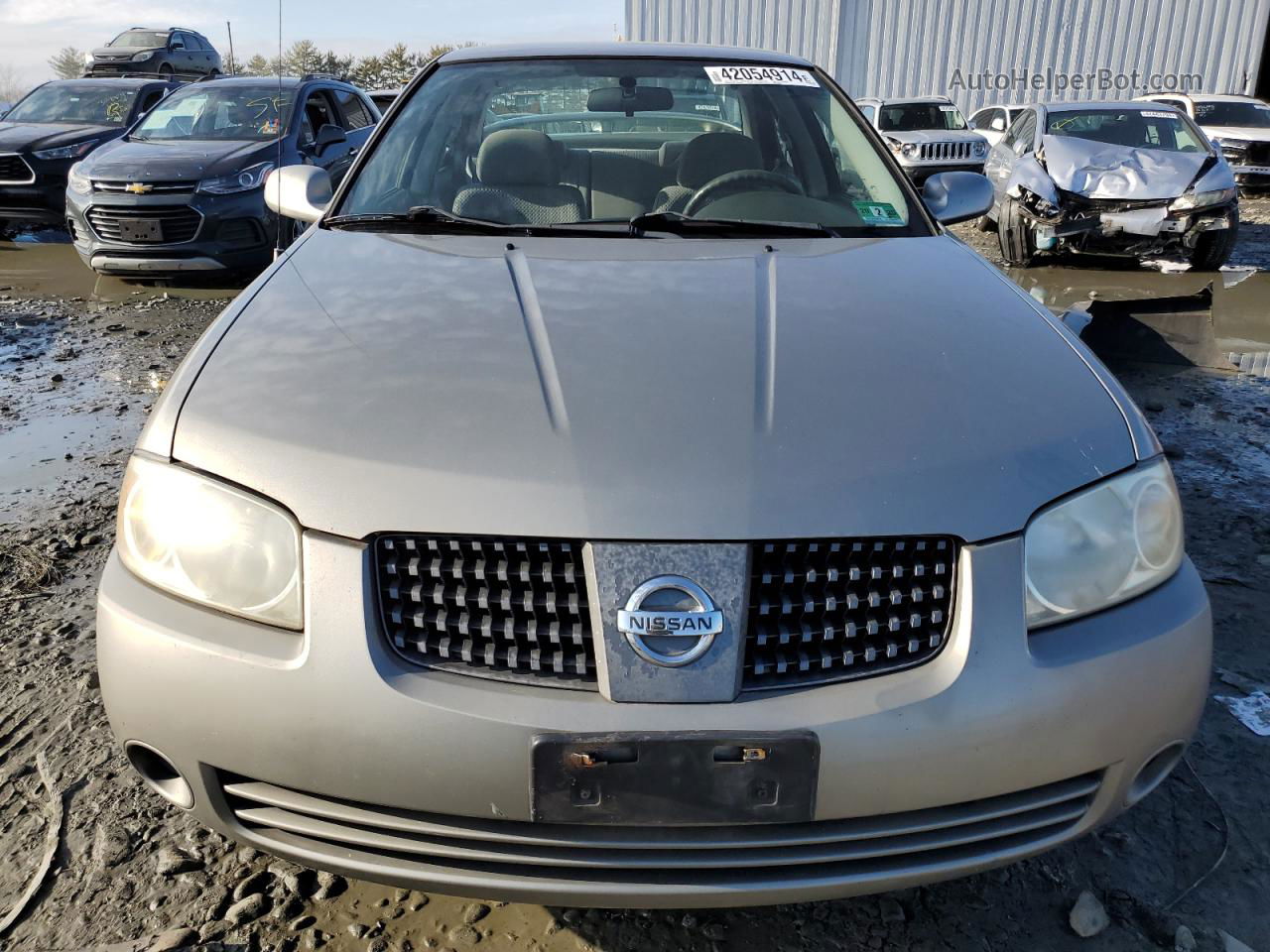 2005 Nissan Sentra 1.8 Золотой vin: 3N1CB51D65L504524