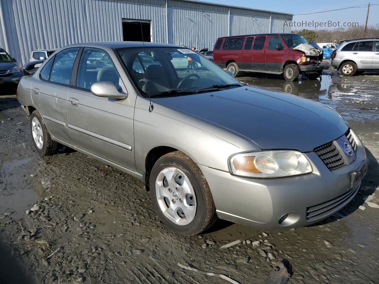 2005 Nissan Sentra 1.8 Золотой vin: 3N1CB51D65L504524