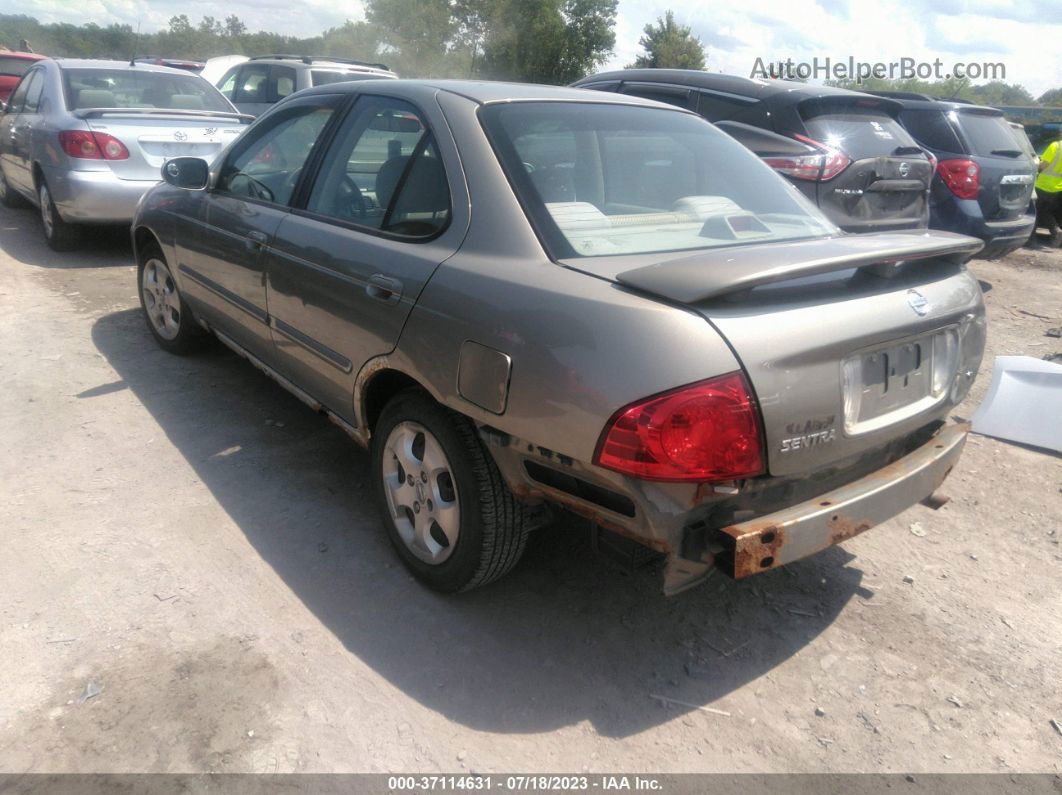 2005 Nissan Sentra 1.8 S Gray vin: 3N1CB51D65L523414