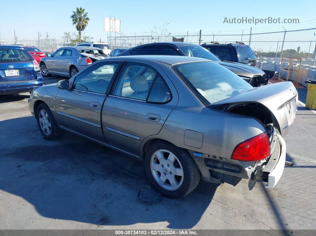 2005 Nissan Sentra 1.8s Серый vin: 3N1CB51D75L521977