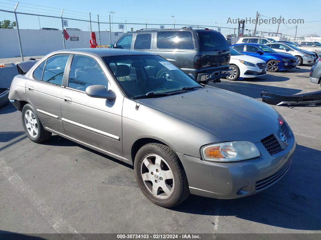 2005 Nissan Sentra 1.8s Gray vin: 3N1CB51D75L521977