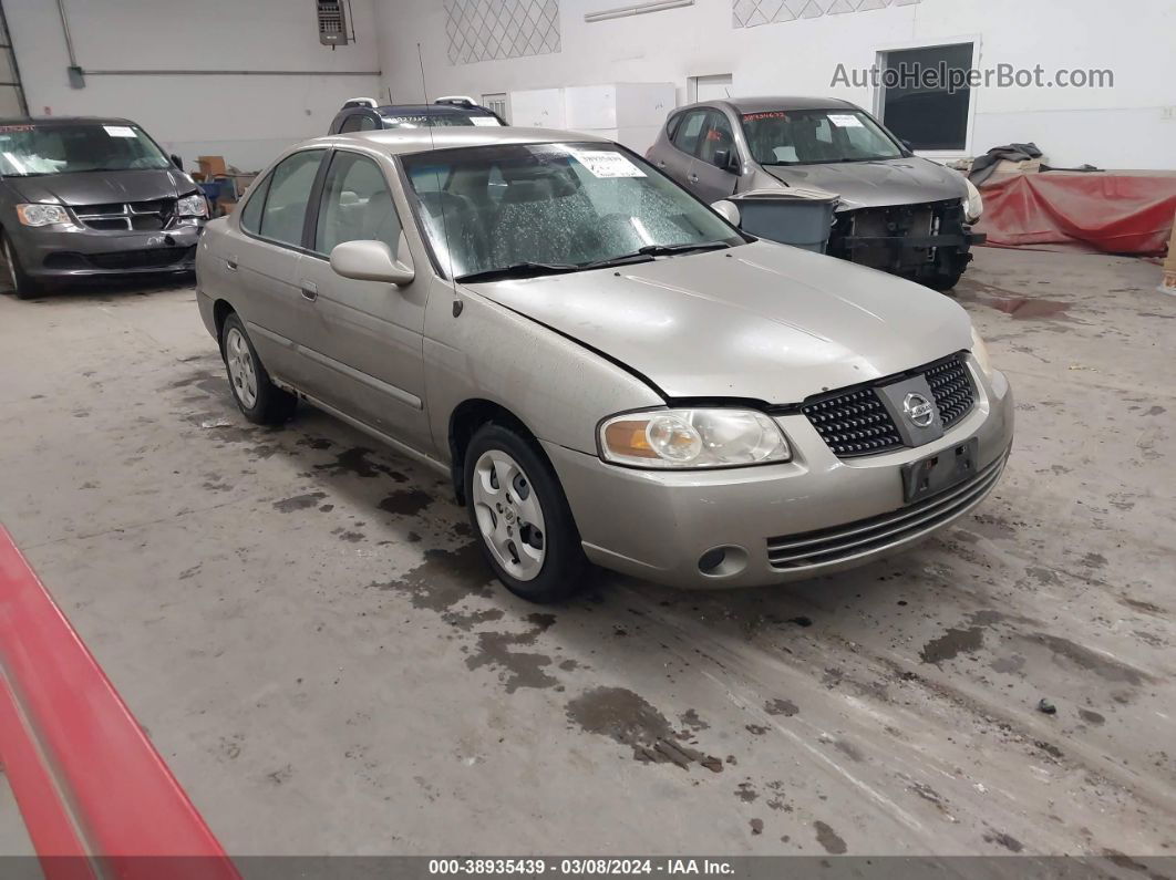 2005 Nissan Sentra 1.8s Золотой vin: 3N1CB51D75L534020