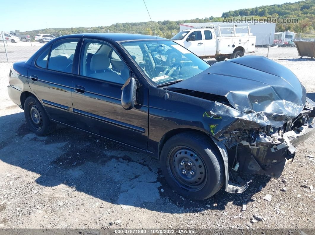 2005 Nissan Sentra 1.8 S Black vin: 3N1CB51D75L545079