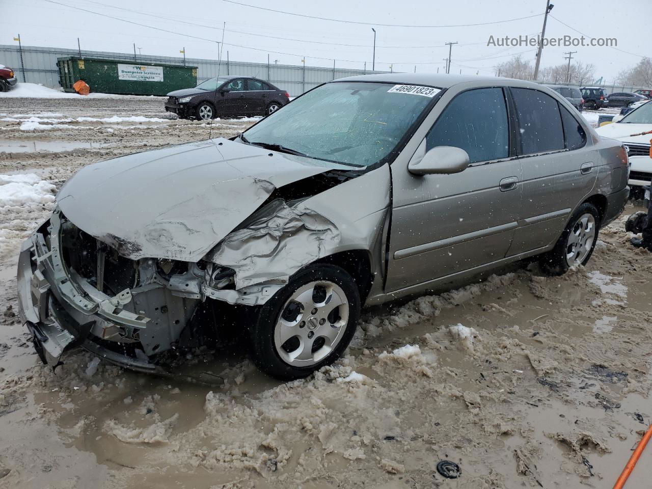 2005 Nissan Sentra 1.8 Gray vin: 3N1CB51D75L554154