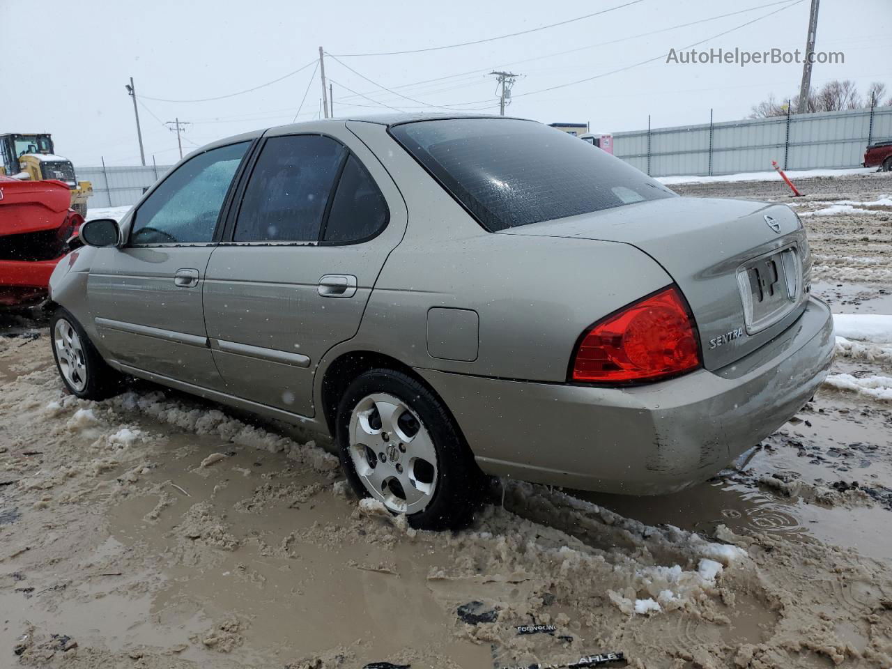 2005 Nissan Sentra 1.8 Серый vin: 3N1CB51D75L554154