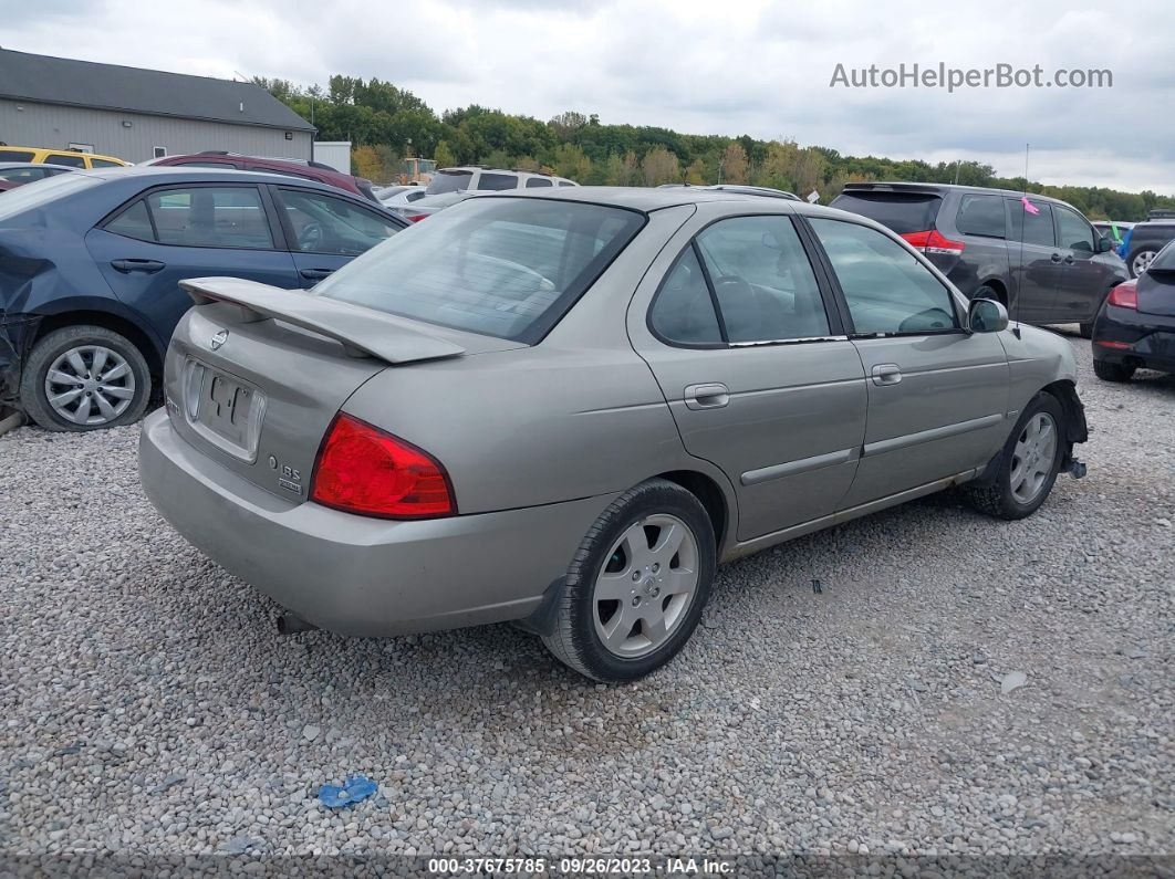 2005 Nissan Sentra 1.8 S Gray vin: 3N1CB51D75L561606