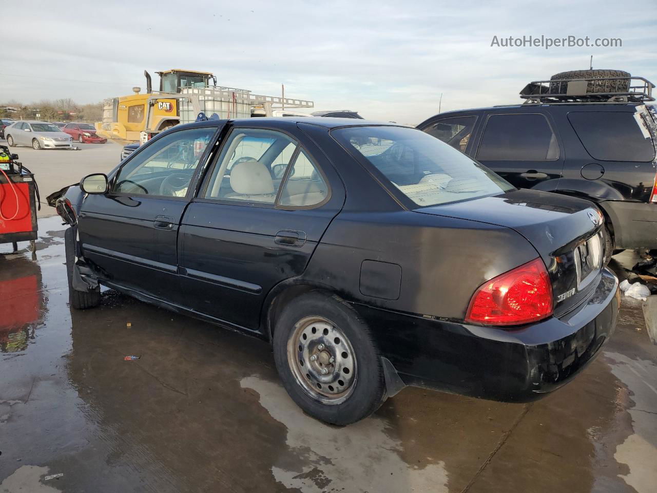 2005 Nissan Sentra 1.8 Black vin: 3N1CB51D75L570628