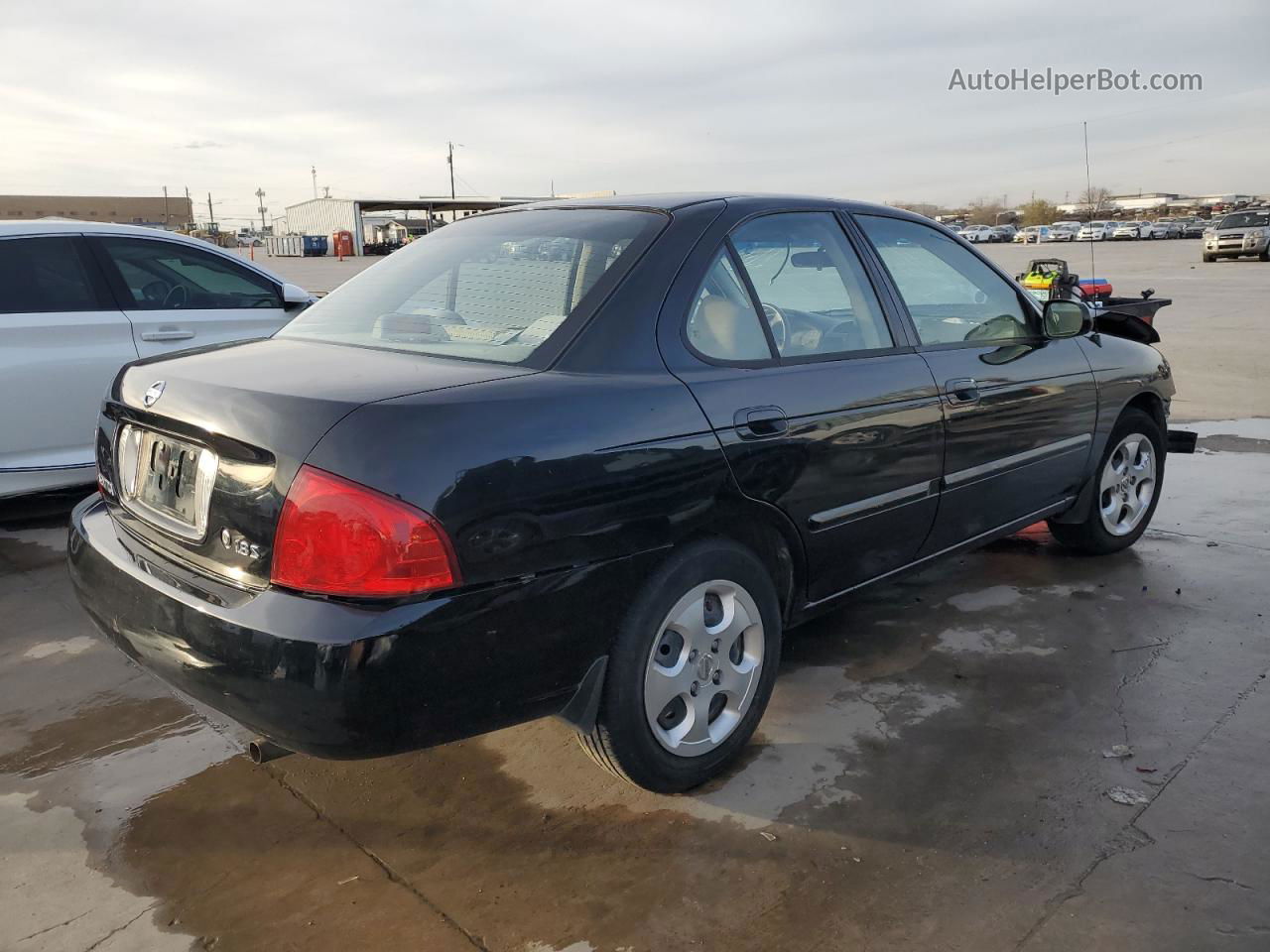 2005 Nissan Sentra 1.8 Black vin: 3N1CB51D75L570628