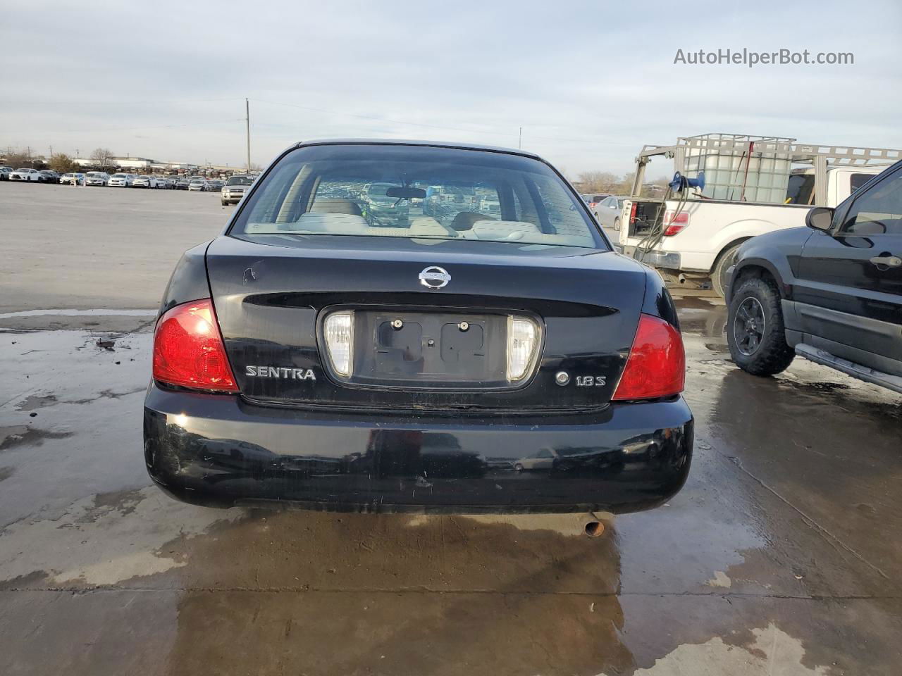 2005 Nissan Sentra 1.8 Black vin: 3N1CB51D75L570628