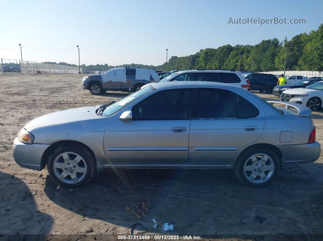 2005 Nissan Sentra 1.8 S Silver vin: 3N1CB51D75L588286