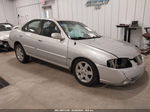 2005 Nissan Sentra 1.8s Серебряный vin: 3N1CB51D75L591396