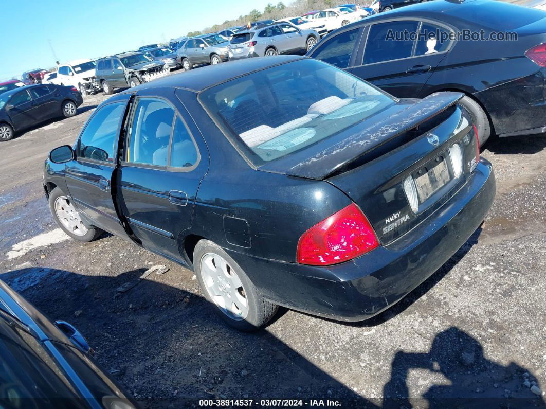 2005 Nissan Sentra 1.8s Black vin: 3N1CB51D85L489539